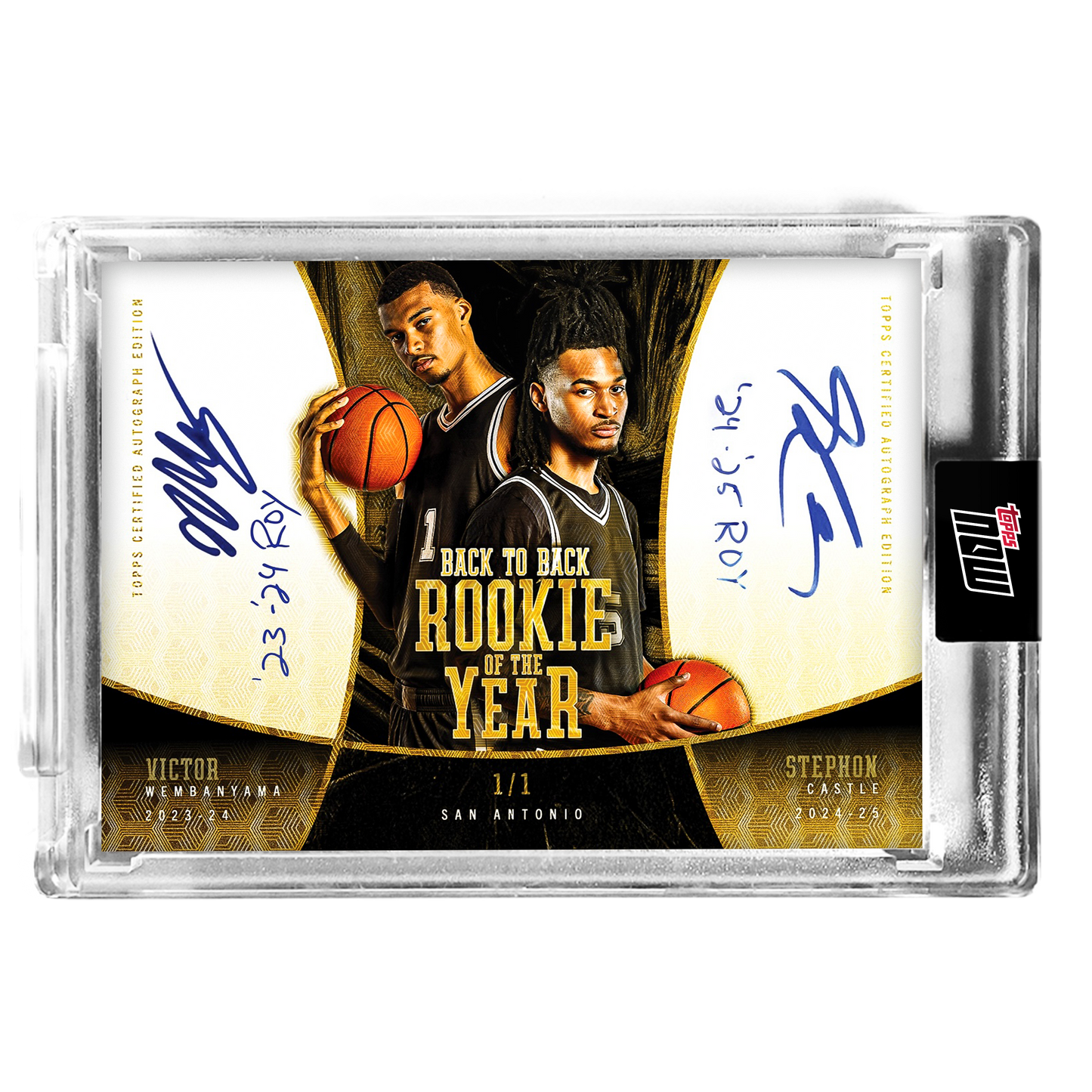 Stephon Castle - 2025 Topps NOW® Basketball - Card 14 - LOOK FOR AUTO-RELICS AND DUAL AUTO