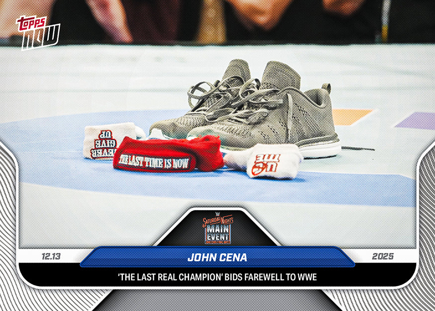 John Cena - 2025 WWE Topps NOW® - Card 137
